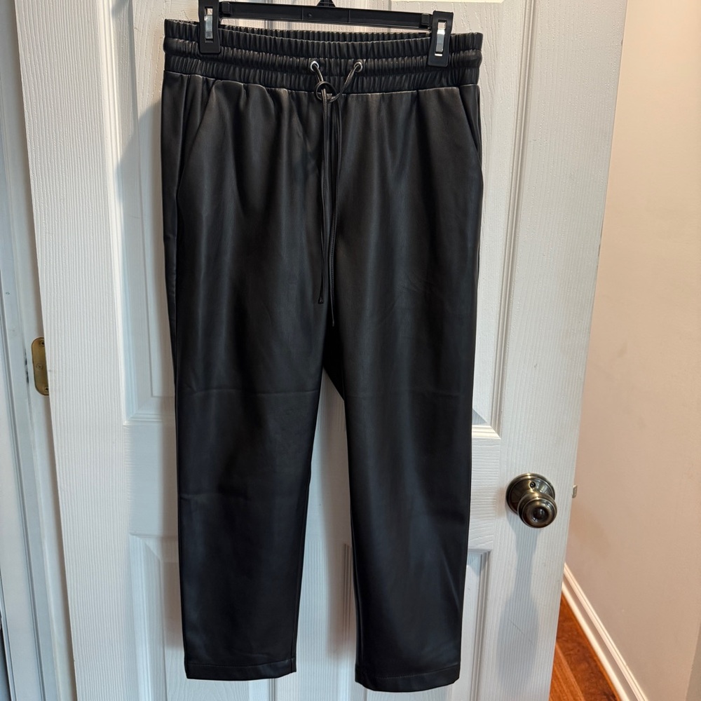 LOFT Women’s Petite Faux Leather Pants NWT
